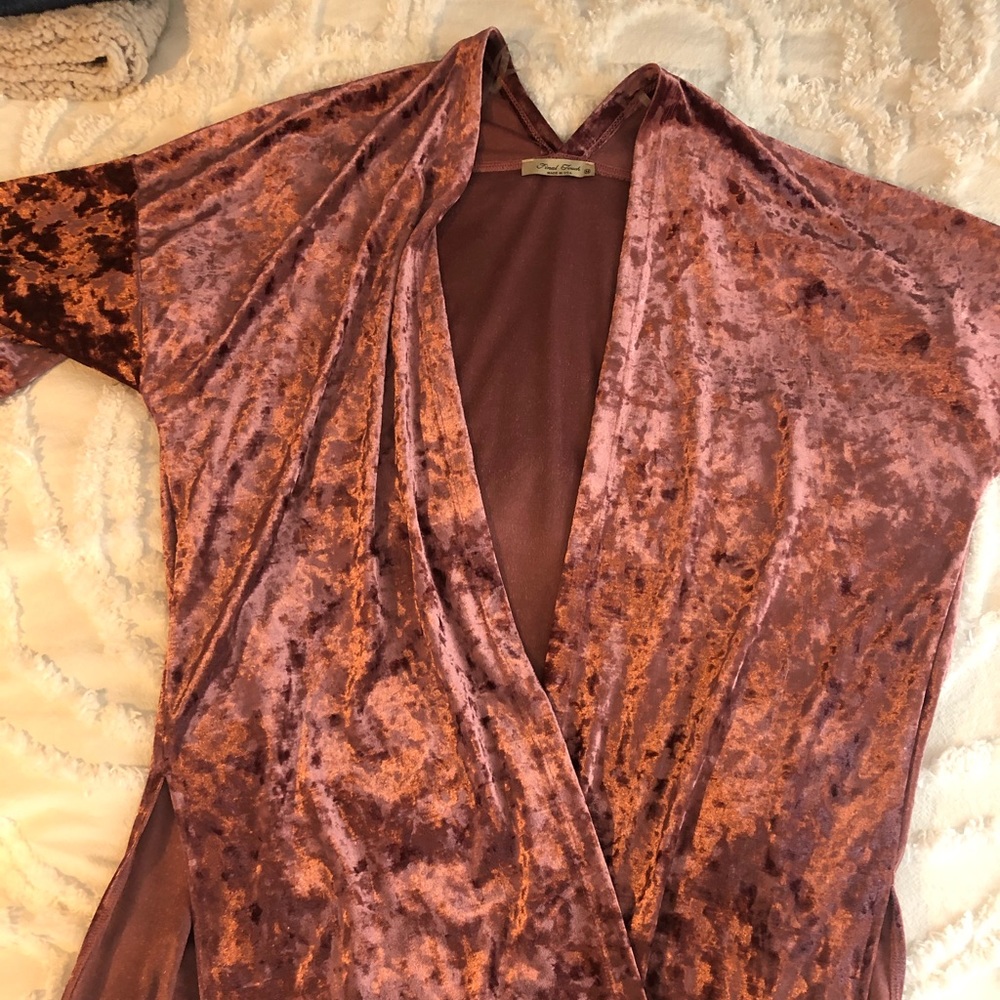 Velvet kimono
